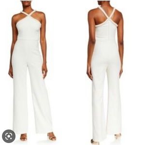 Likely Pearl Embellished Jumpsuit Size 2